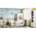 Łóżko dziecięce Babydreams - Zoo Bez szuflady 140/70, Zielony, Materac piankowy 140/70/8 - materac średniej twardości (+80zł)