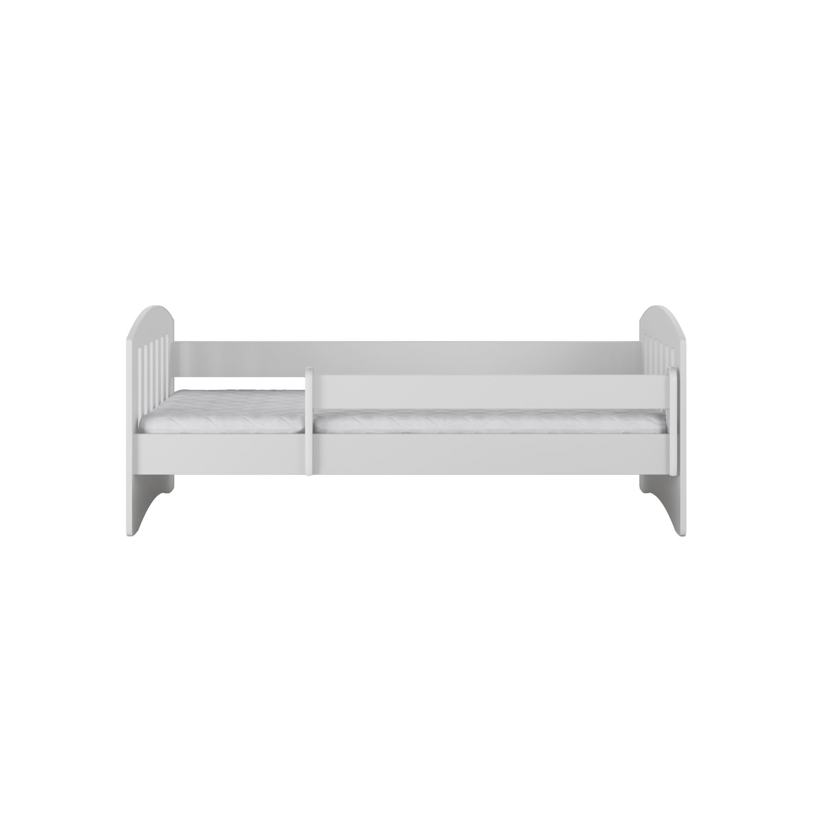 Łóżko dziecięce Classic 1 Bez szuflady 140/80, Biały, Materac pianka lateks 140/70/9 - materac średniej twardości (+399zł)