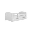 Łóżko dziecięce Classic 2 Bez szuflady 180/80, Biały, bez materaca