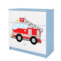 Komoda Babydreams - Straż pożarna Niebieski