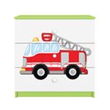 Komoda Babydreams - Straż pożarna Zielony