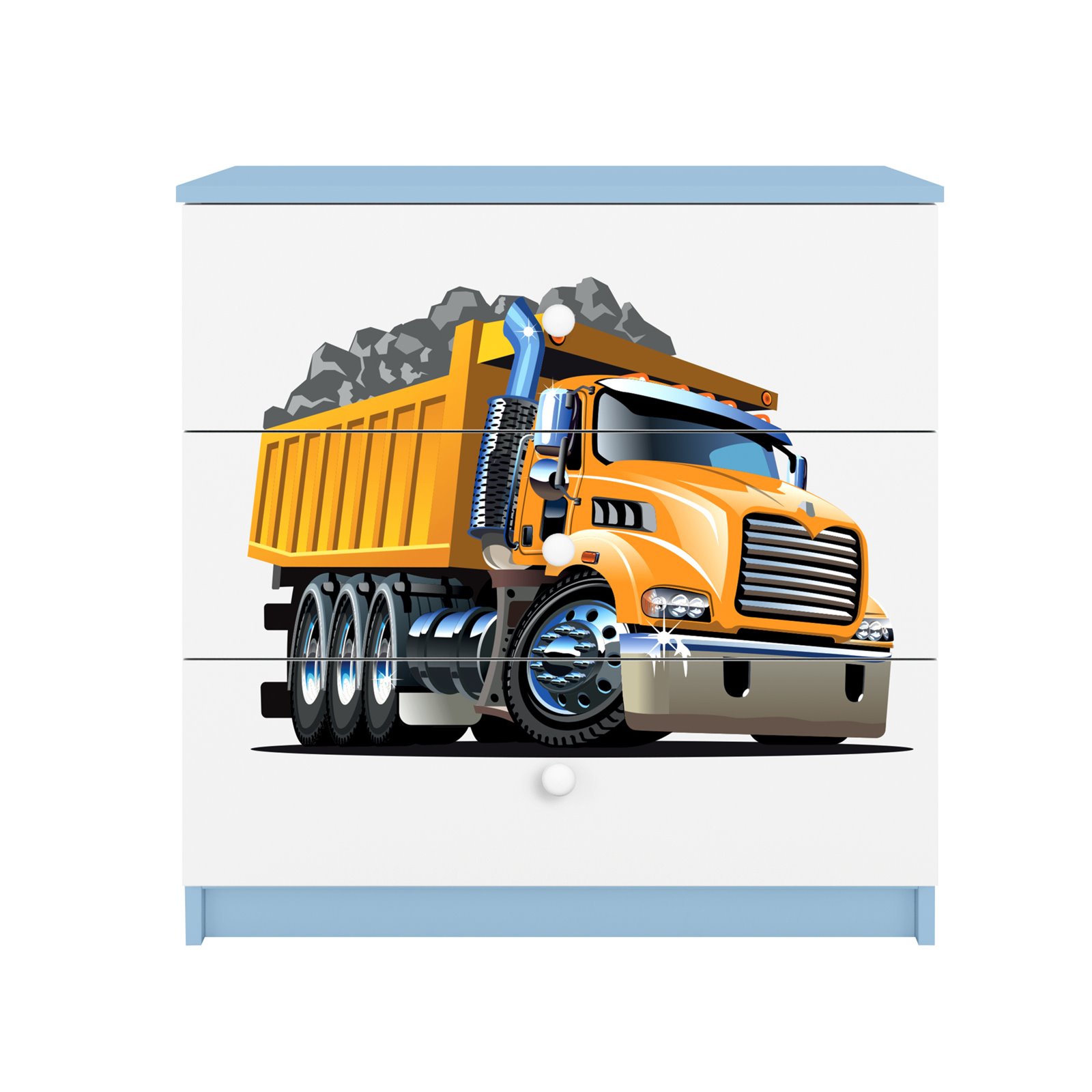 Komoda Babydreams - Ciężarówka Niebieski