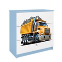 Komoda Babydreams - Ciężarówka Niebieski