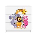 Komoda Babydreams - Zoo Biały