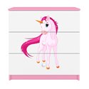 Komoda Babydreams - Jednorożec Różowy