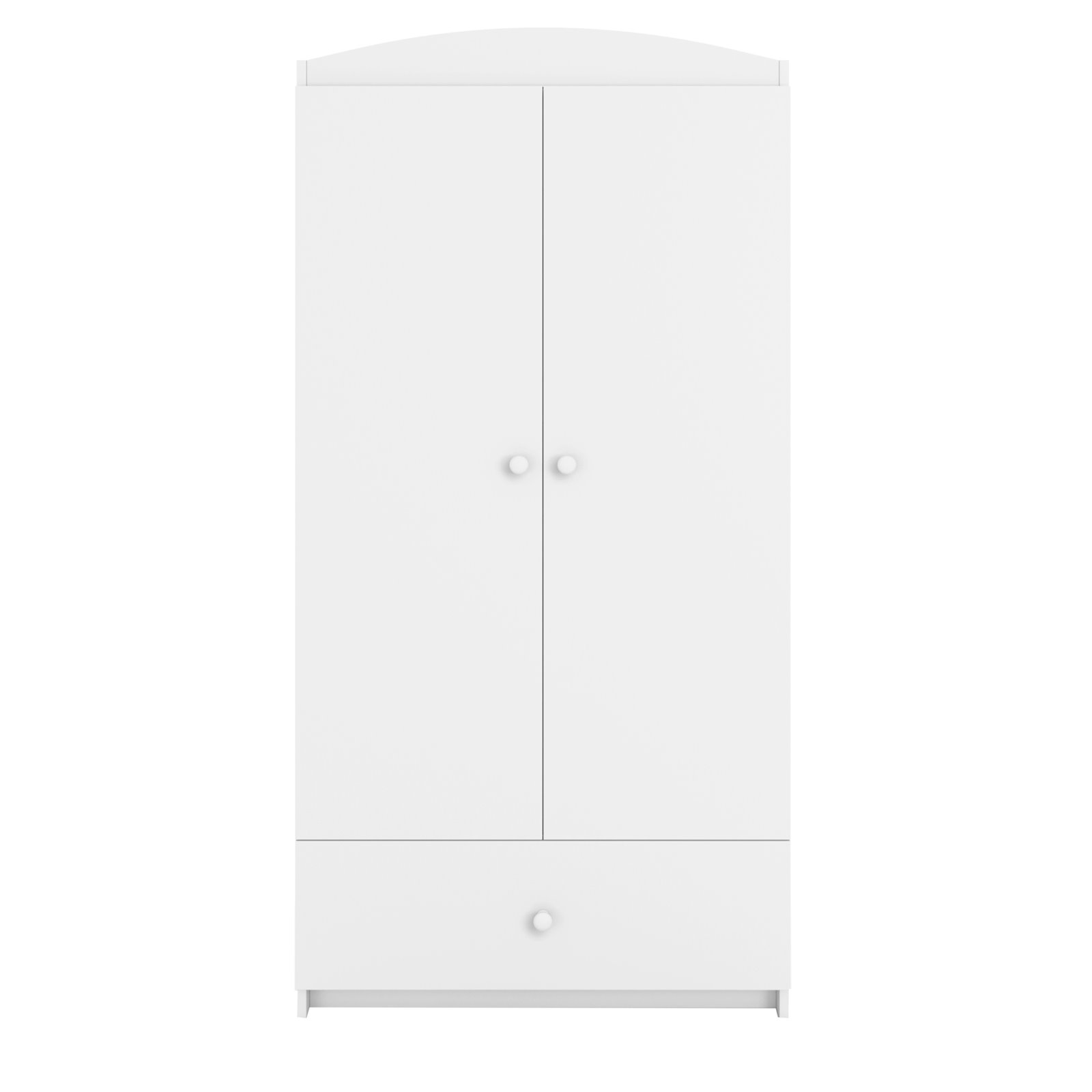 Szafa Babydreams - Bez wzoru Biały