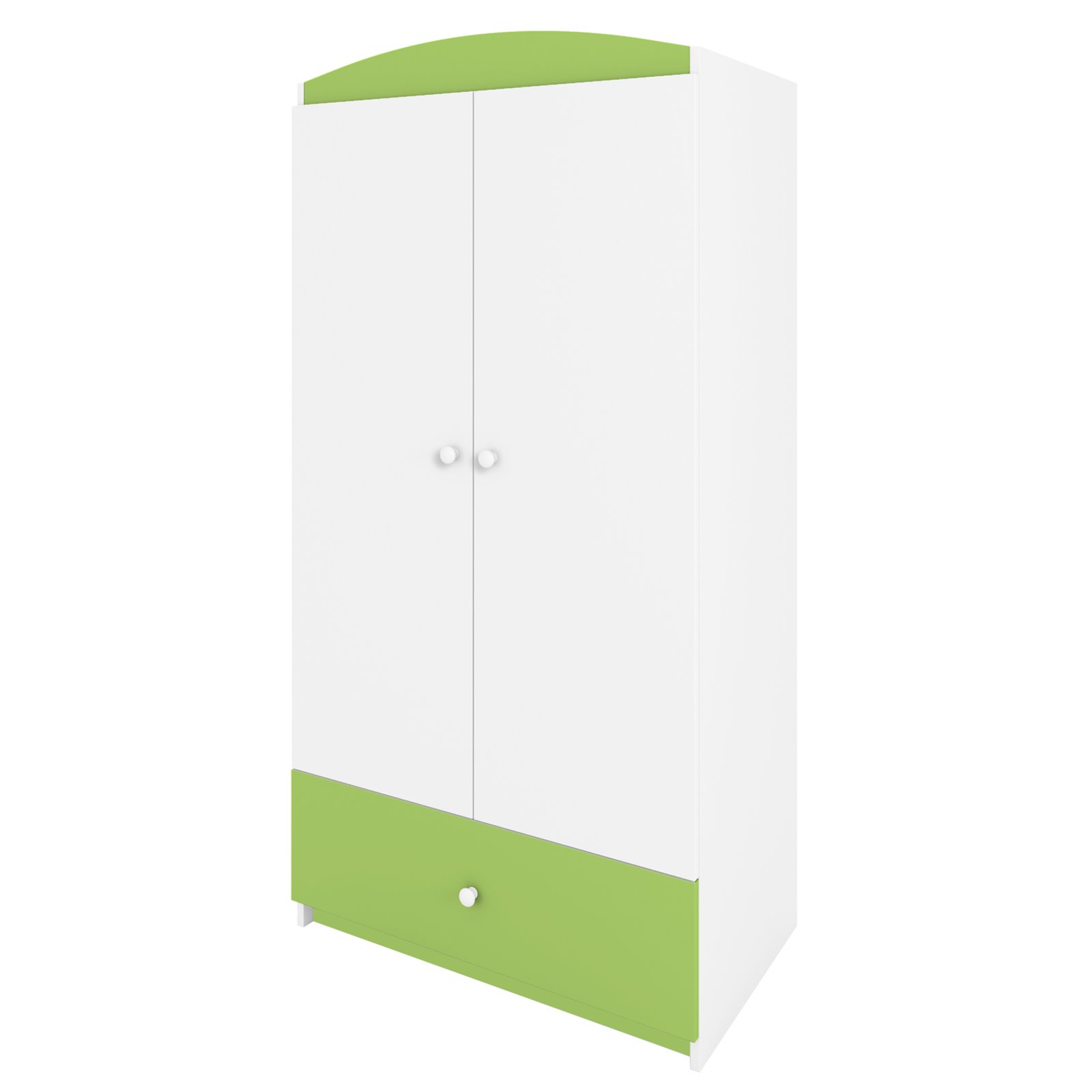 Szafa Babydreams - Bez wzoru Zielony