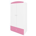 Szafa Babydreams - Bez wzoru Różowy