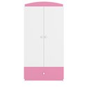 Szafa Babydreams - Bez wzoru Różowy