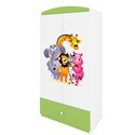 Szafa Babydreams - Zoo Zielony