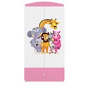 Szafa Babydreams - Zoo Różowy