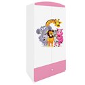 Szafa Babydreams - Zoo Różowy