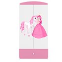 Szafa Babydreams- Księżniczka i konik Różowy