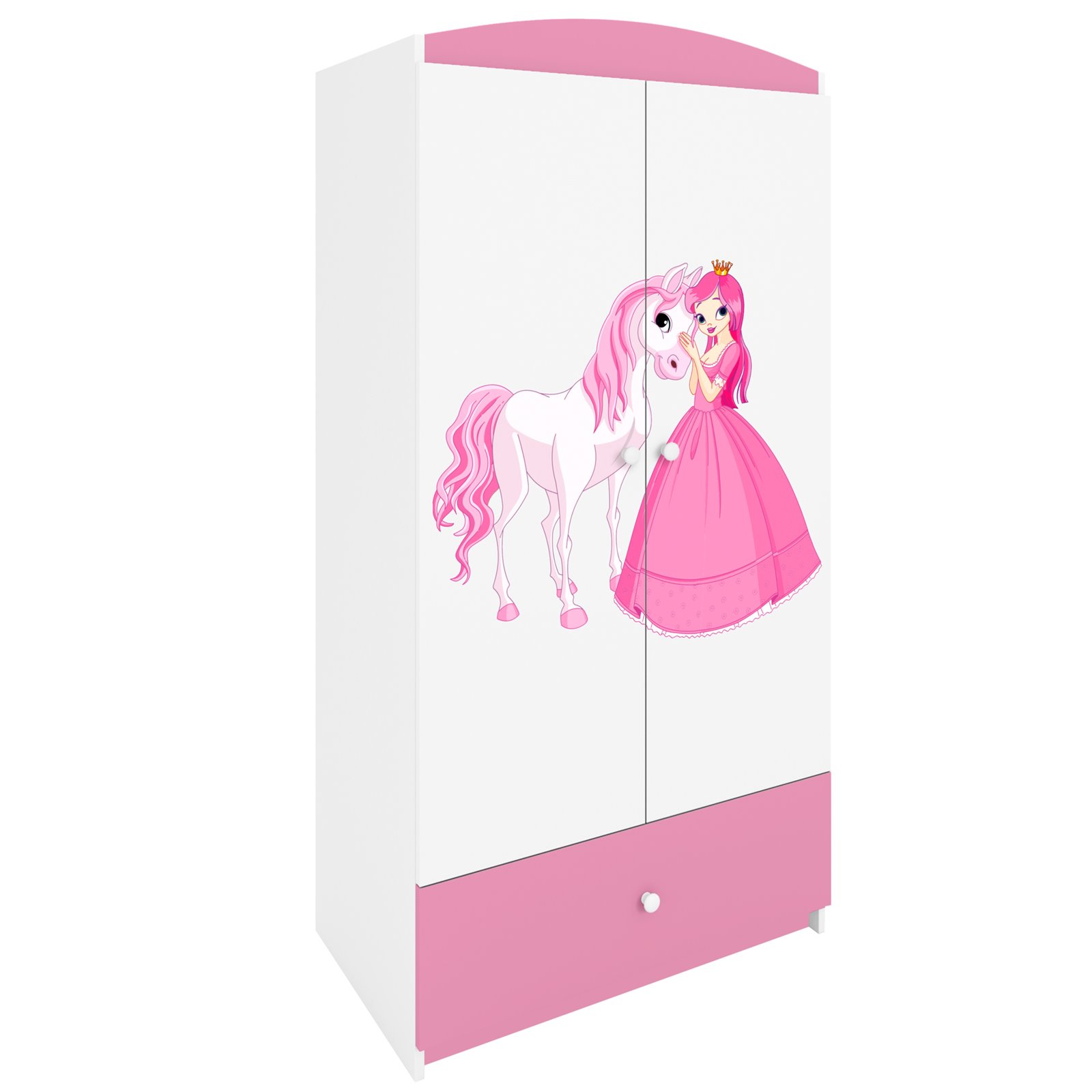 Szafa Babydreams- Księżniczka i konik Różowy