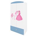 Szafa Babydreams- Księżniczka i konik Niebieski