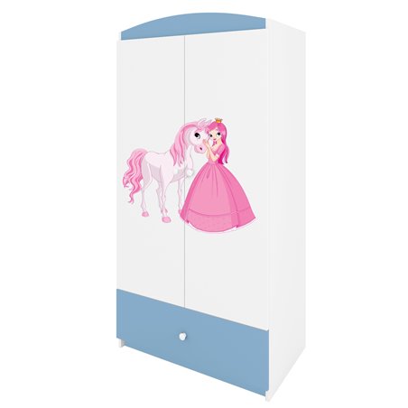 Szafa Babydreams- Księżniczka i konik Niebieski