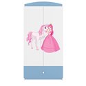 Szafa Babydreams- Księżniczka i konik Niebieski