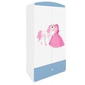 Szafa Babydreams- Księżniczka i konik Niebieski