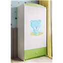 Szafa Babydreams - Niebieski Miś Zielony