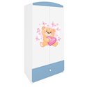 Szafa Babydreams - Miś z motylkami Niebieski