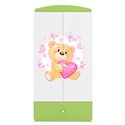 Szafa Babydreams - Miś z motylkami Zielony
