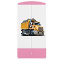 Szafa Babydreams - Ciężarówka Różowy