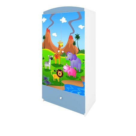 Szafa Babydreams - Safari Niebieski