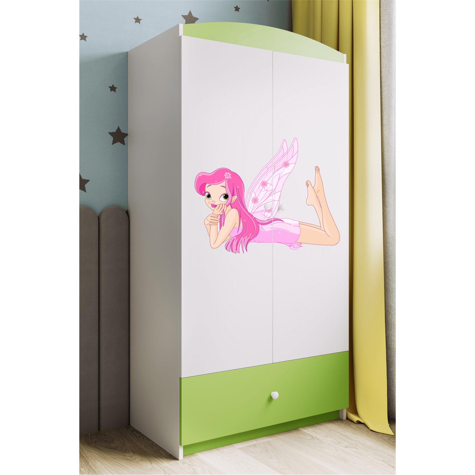 Szafa Babydreams - Wróżka ze skrzydełkami Zielony