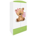 Szafa Babydreams - Miś z kwiatkami Różowy