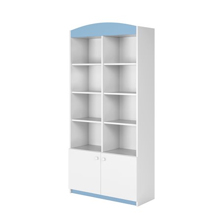 Regał podwójny Babydreams Niebieski