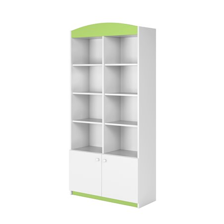 Regał podwójny Babydreams Zielony