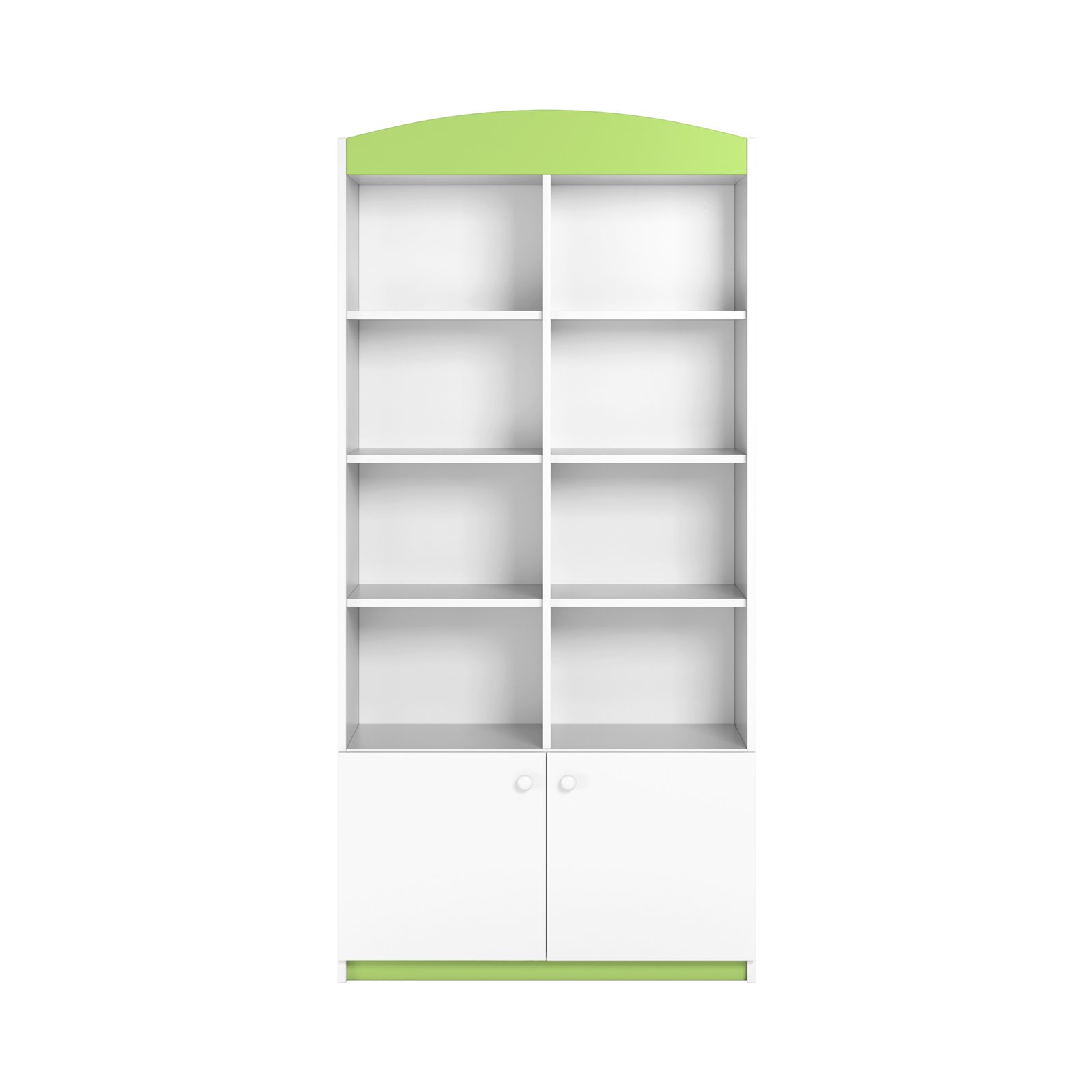 Regał podwójny Babydreams Zielony