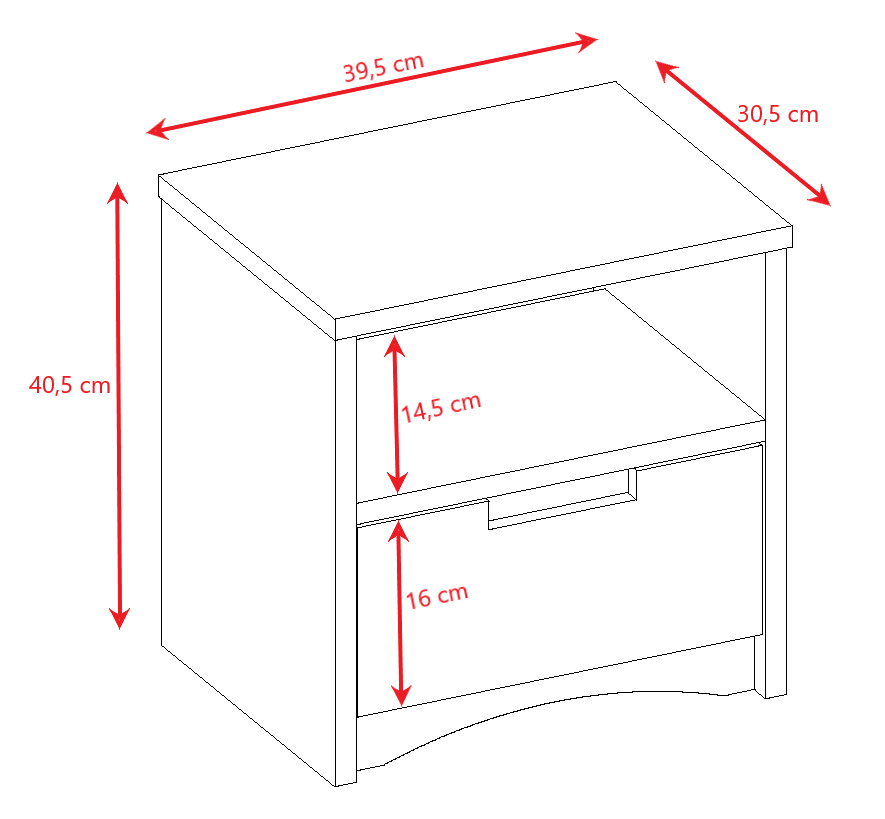 Szafka nocna Classic