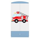 Szafa Babydreams - Straż pożarna Niebieski