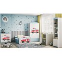 Szafa Babydreams - Straż pożarna Niebieski