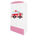 Szafa Babydreams - Straż pożarna Różowy