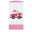 Szafa Babydreams - Straż pożarna Różowy
