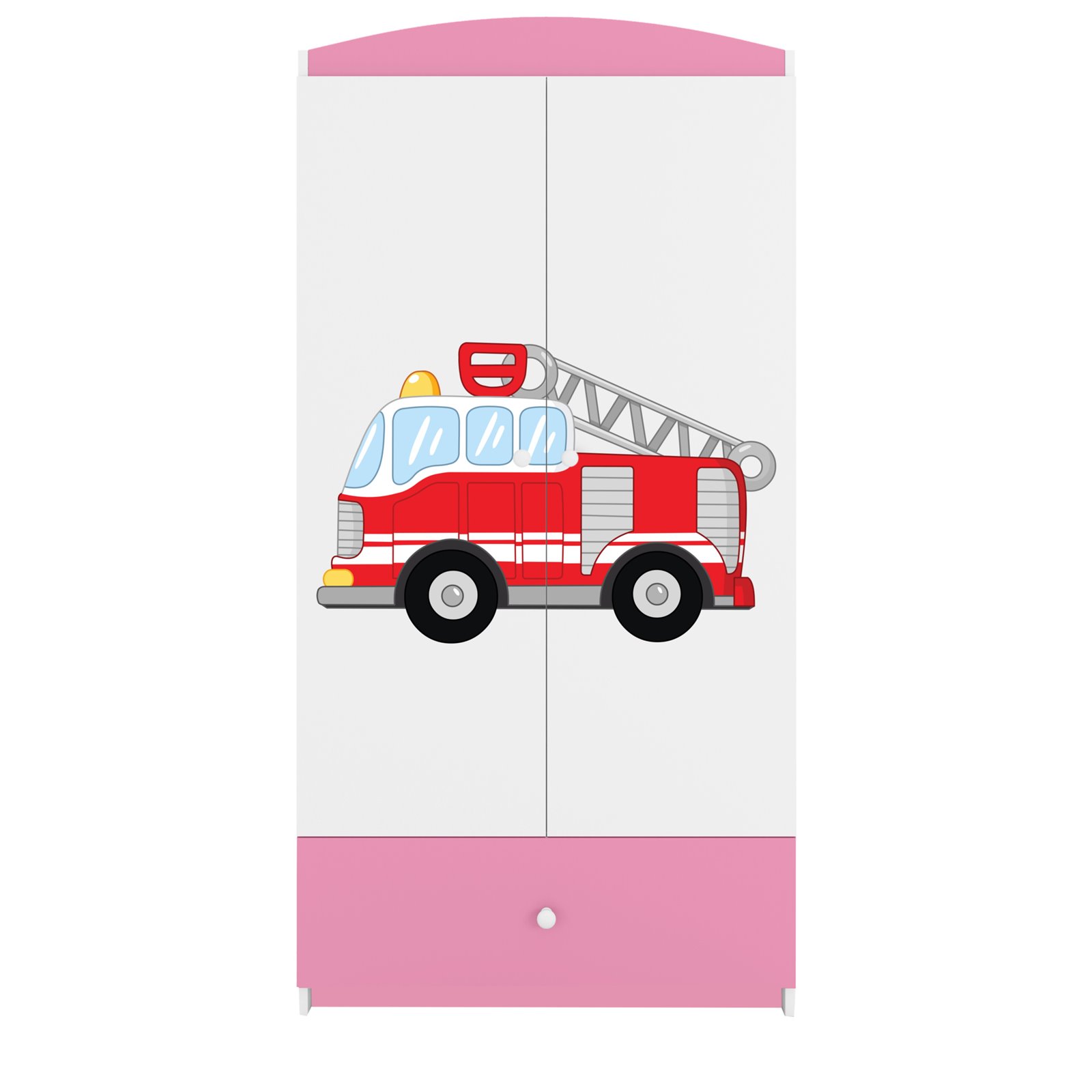 Szafa Babydreams - Straż pożarna Różowy