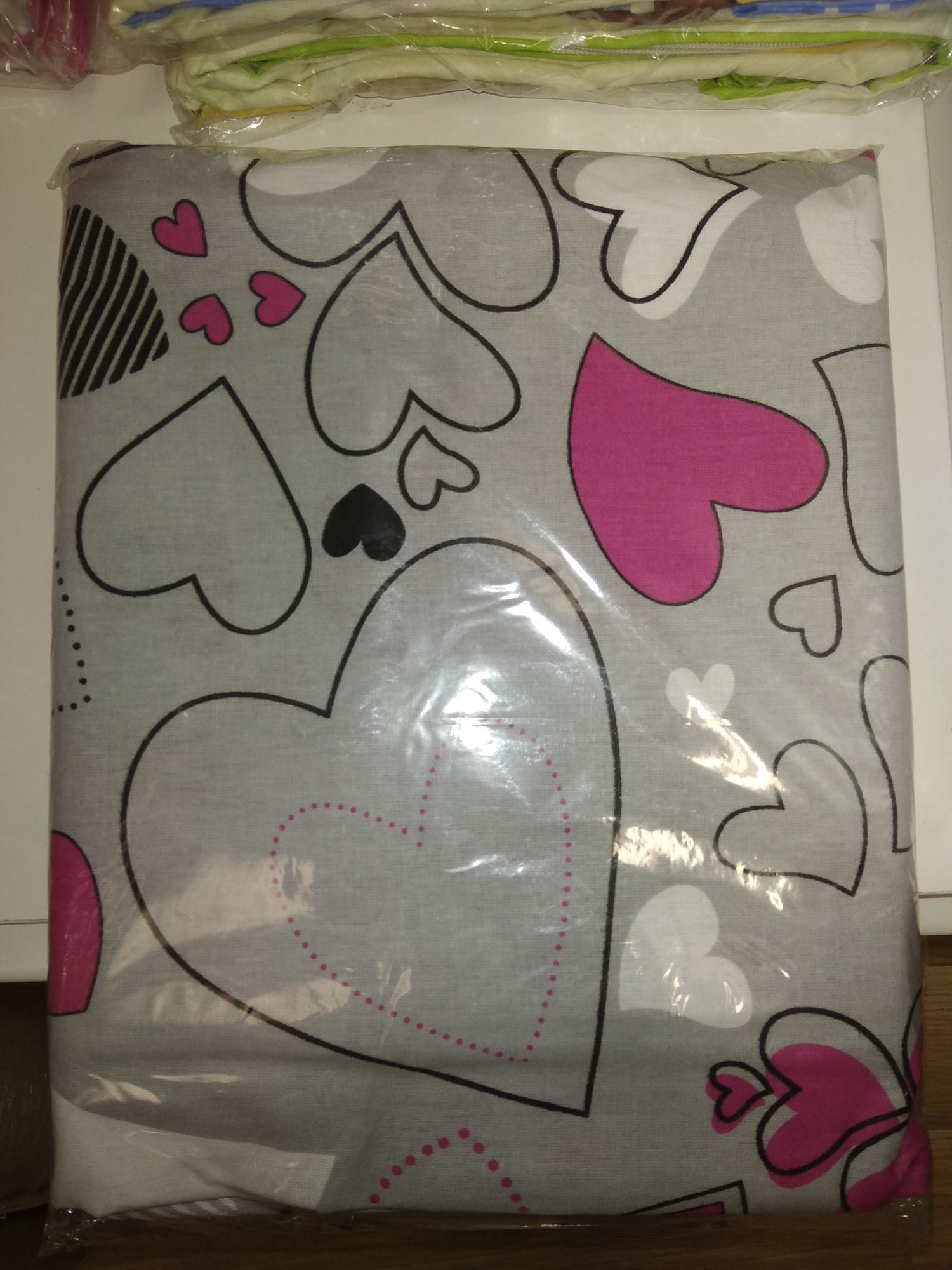 Pościel serca 100x160 + 50x60