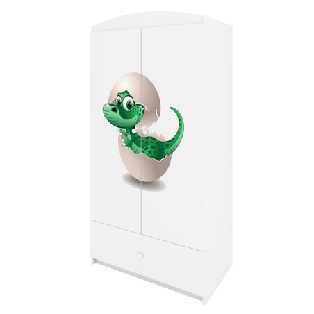Szafa Babydreams - Mały dino Biały