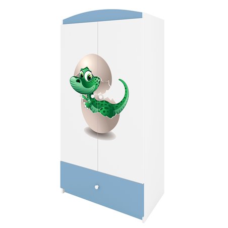 Szafa Babydreams - Mały dino Niebieski