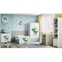 Szafa Babydreams - Mały dino Niebieski