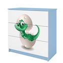 Komoda Babydreams - Mały dino Niebieski