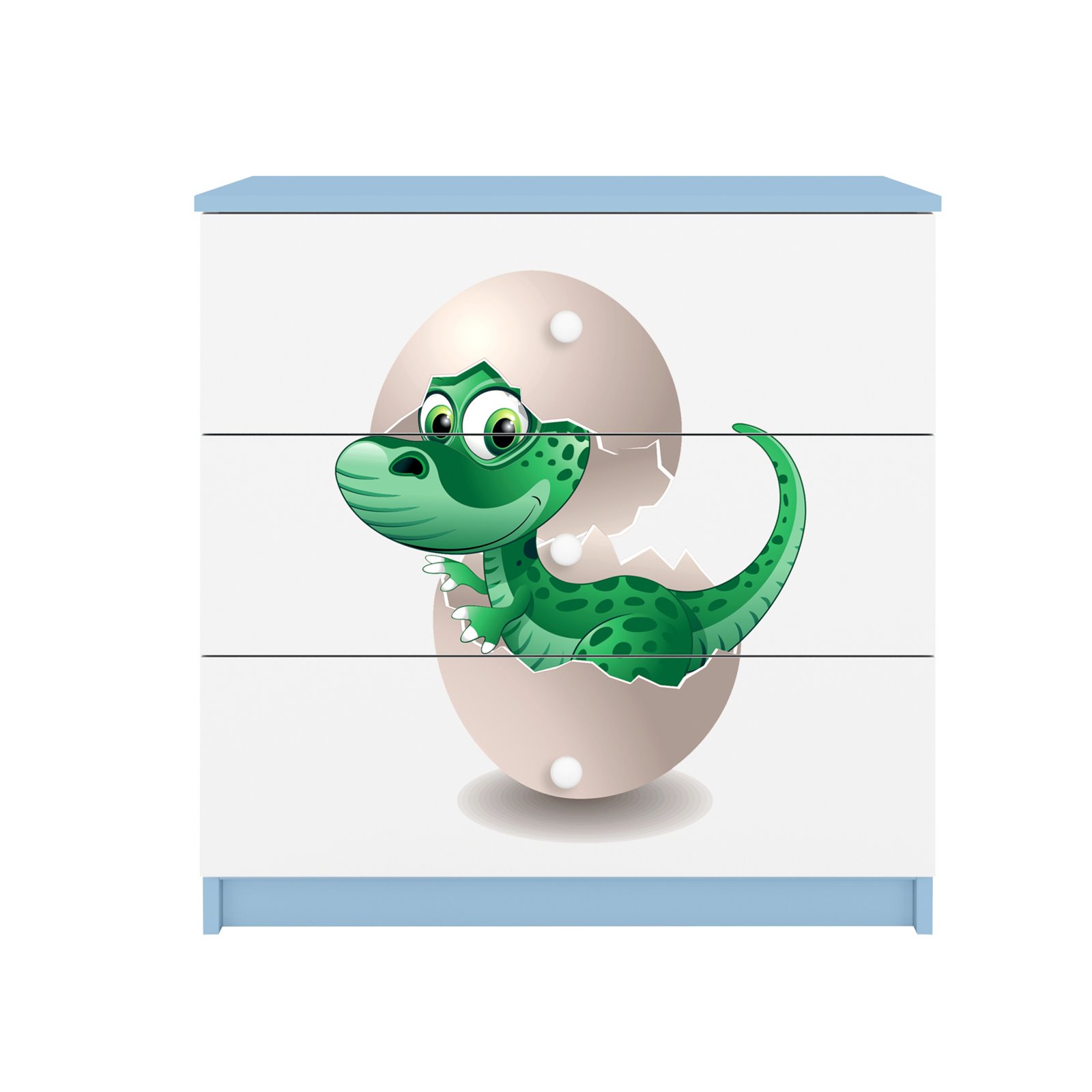 Komoda Babydreams - Mały dino Niebieski