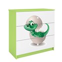 Komoda Babydreams - Mały dino Zielony