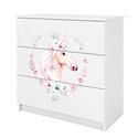 Komoda Babydreams - Konik Biały