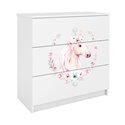 Komoda Babydreams - Konik Biały