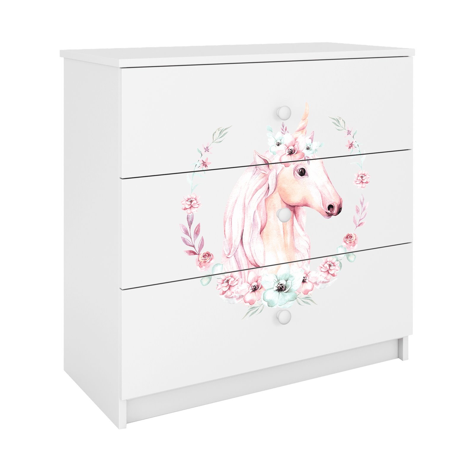 Komoda Babydreams - Konik Biały