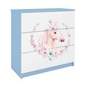Komoda Babydreams - Konik Niebieski
