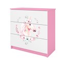 Komoda Babydreams - Konik Różowy